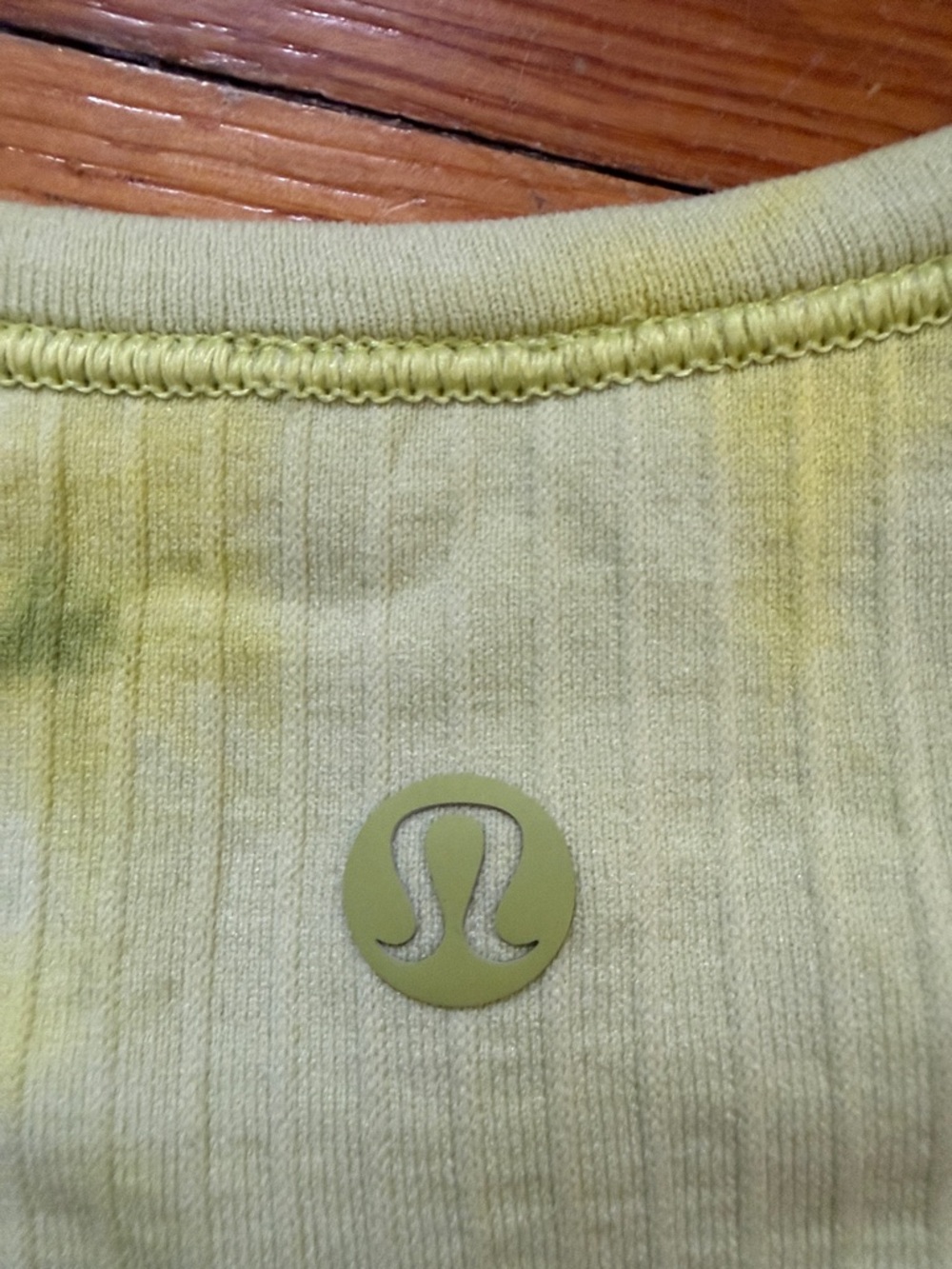 lululemon athletica Ebb to Street crop Tie-Dye Ribbed Tank - Picture 3 of 3